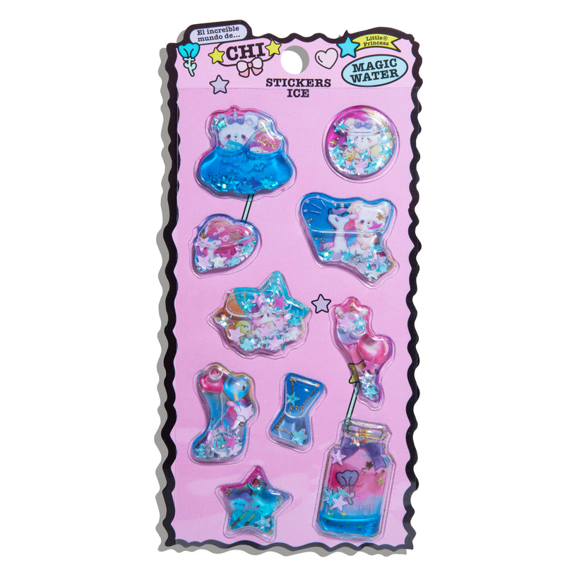 LITTLE PRINCESS CHI MAGIC WATER STICKERS