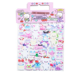 LITTLE PRINCESS CHI PEGATINAS DRESSES UP