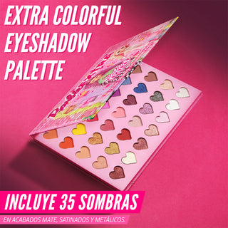 Barbie™ Extra Colorful Eyeshadow Palette Paleta de Sombras