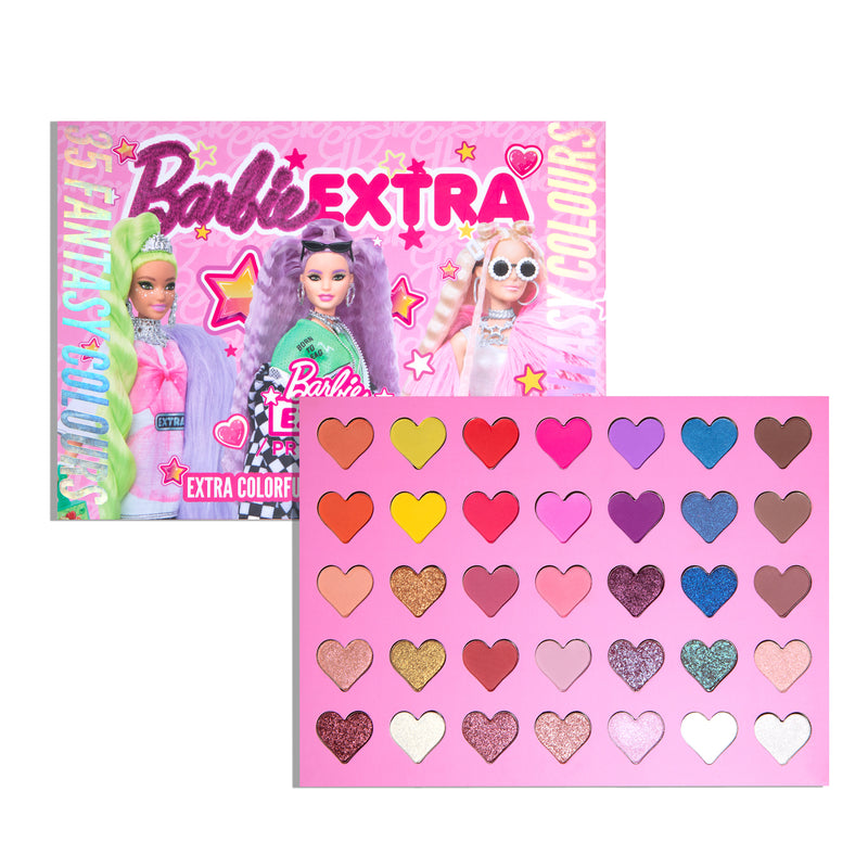 Barbie™ Extra Colorful Eyeshadow Palette Paleta de Sombras