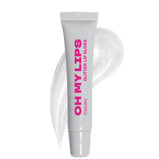 Oh My Lips Glitter Lip Gloss Cupcake