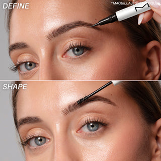 Laminate & Shape Brow Duo Pincel Fijador de Cejas