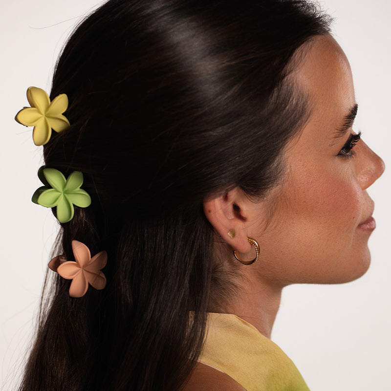 Oh My Hair Set de Pinzas Flor