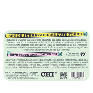 Chi Set de Subrayadores Cute Flour