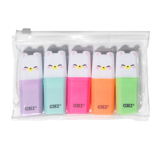 Chi Set de Subrayadores Cute Flour