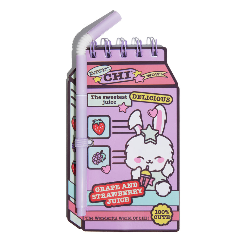 CHI LIBRETA + BOLÍGRAFO FRUIT JUICE