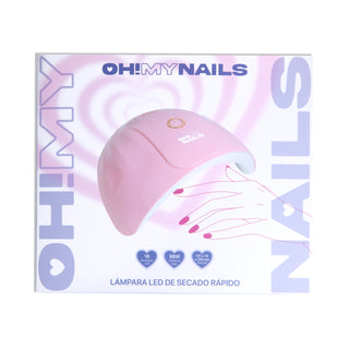 OH MY NAILS LÁMPARA LED DE SECADO RÁPIDO