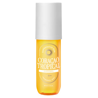 Body Mist Perfumado Caramel Coração Tropical