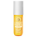 Body Mist Perfumado Caramel Coração Tropical