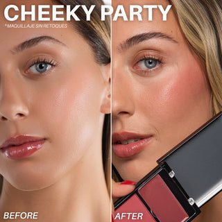 Double Cheek Blush Colorete en Crema y Polvo