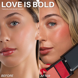 Double Cheek Blush Colorete en Crema y Polvo