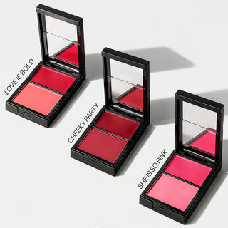 Double Cheek Blush Colorete en Crema y Polvo