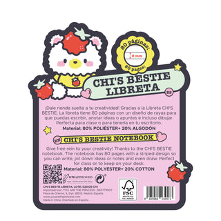 CHI'S BESTIE LIBRETA
