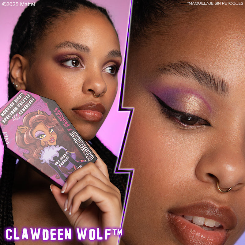 Monster High™ Spectrum Palette Clawdeen Wolf™ Paleta de Sombras