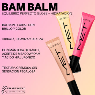 Bam Balm Bálsamo Labial con Brillo