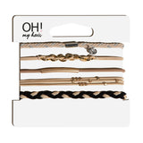 Oh My Hair Set Gomas con Abalorios