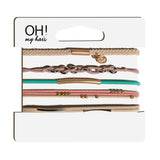 Oh My Hair Set Gomas con Abalorios