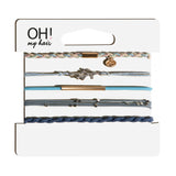 Oh My Hair Set Gomas con Abalorios
