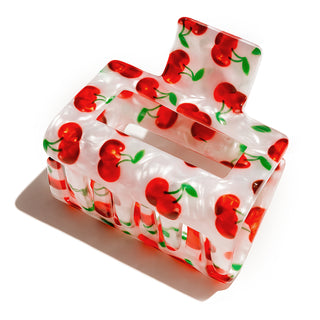 Oh My Hair Pinza Mini Rectangular Cerezas