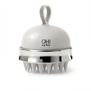 Oh My Hair Cepillo Masajeador Scalp Emulsionador 2 en 1
