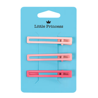 Little Princess Set 3 Pink Clips