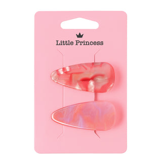 Little Princess Set 2 Clips Abstract