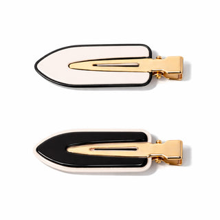 Oh My Hair Set 2 Pinzas Antimarcas Black Tie