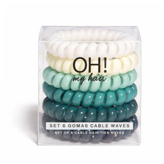Oh My Hair Set 6 Gomas Cable
