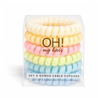 Oh My Hair Set 6 Gomas Cable