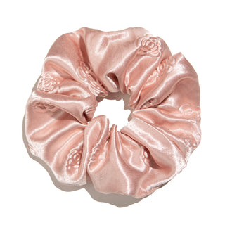 Oh My Hair Scrunchie Satinado de Flores