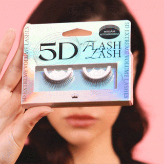 Flash Lash Pestañas Postizas 5D Autoadhesivas