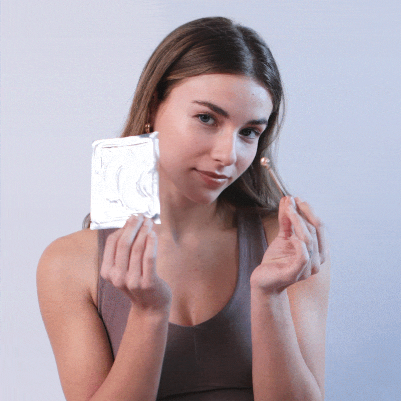 Beauty Concept Parches Hidrogel Ojos Colágeno y Masajeador Facial