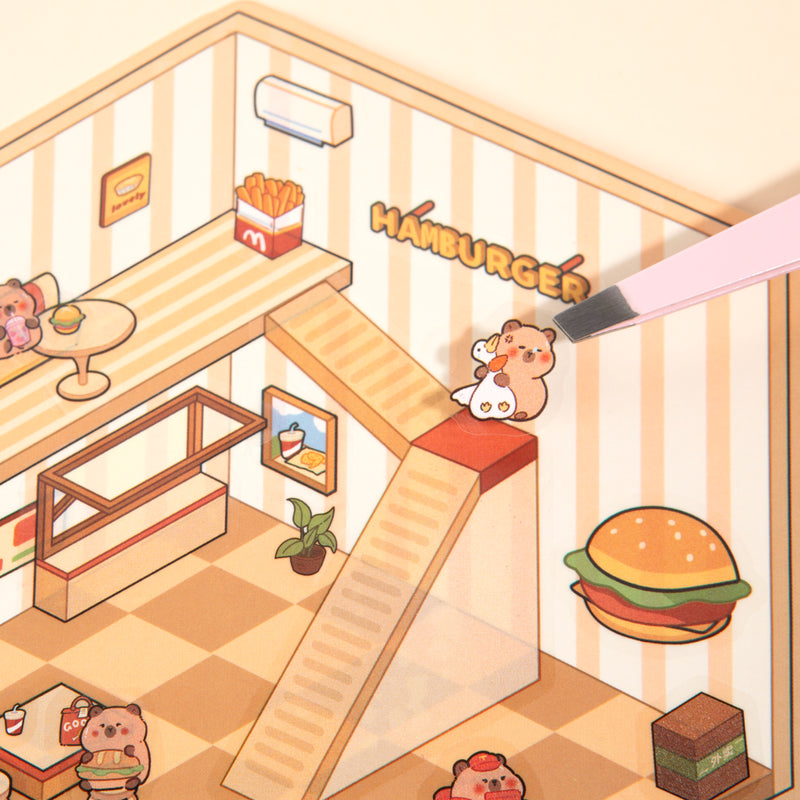 Build Your Capybara World Pegatinas