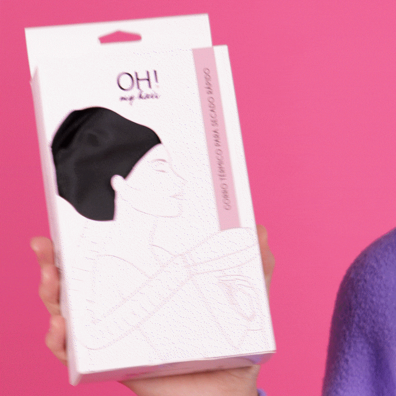 Oh My Hair Gorro Térmico para Secado Rápido