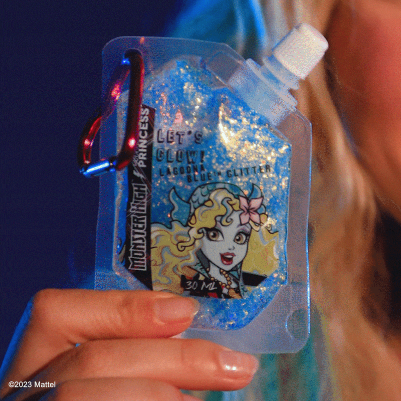 MONSTER HIGH™ / YOU ARE THE PRINCESS LET'S GLOW! LAGOONA BLUE™ GLITTER
