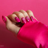 Barbie / Princess Nail Stickers Magenta