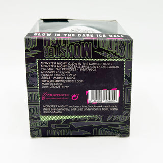 MONSTER HIGH™ / YOU ARE THE PRINCESS GLOW IN THE DARK ICE BALL