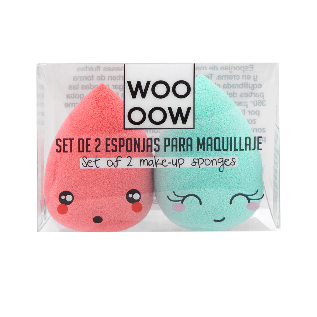 WOO OOW Set 2 Esponjas para Maquillaje – YOU ARE THE PRINCESS