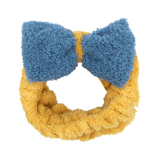 Turbante Baño Lazo Amarillo