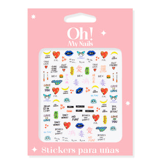Oh My Nails Stickers