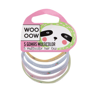Set 5 Gomas Multicolor Fresas