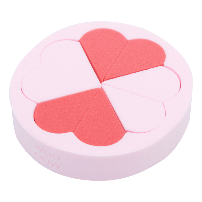 Esponjas Maquillaje Flor 6 unidades