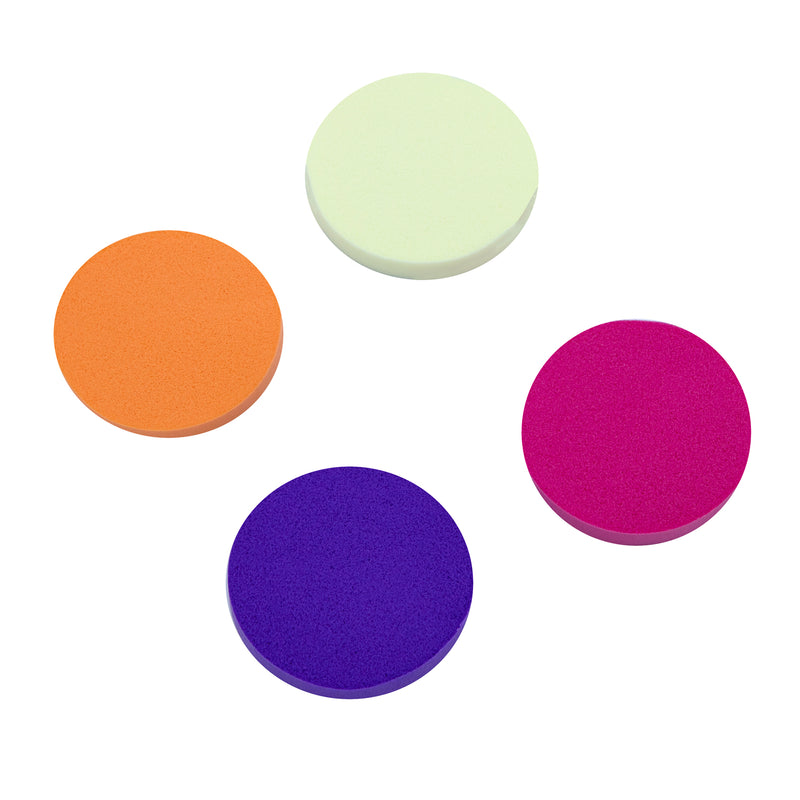 Set 4 Esponjas de Maquillaje Redondas