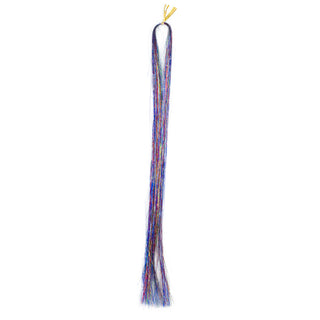 Oh My Hair Tiras Glitter Decoración Pelo Morado