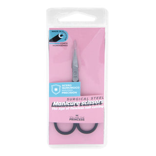 Princess Basic Tijeras Manicura Punta Curva