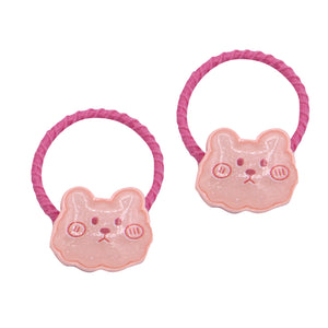 Set 2 Gomas Perro Rosa