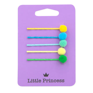 Little Princess Set Horquillas con Pompon