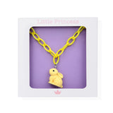 Little Princess Collar Conejito Eslabones Amarillo