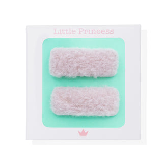 Little Princess Set 2 Clips Suaves
