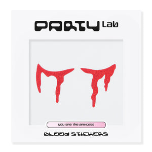 Party Lab Blood Stickers